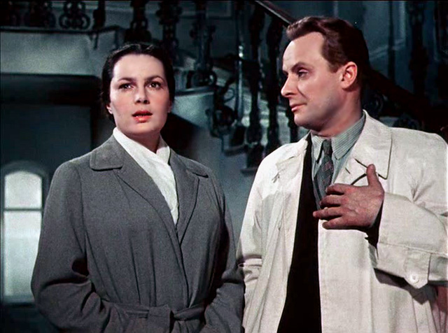 Сергей Бондарчук и Элина Быстрицкая